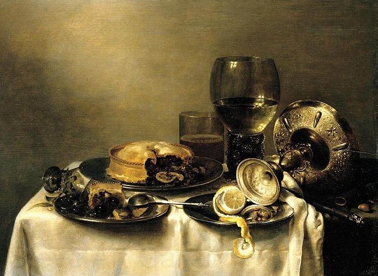 Willem Claesz Heda Still-Life Norge oil painting art